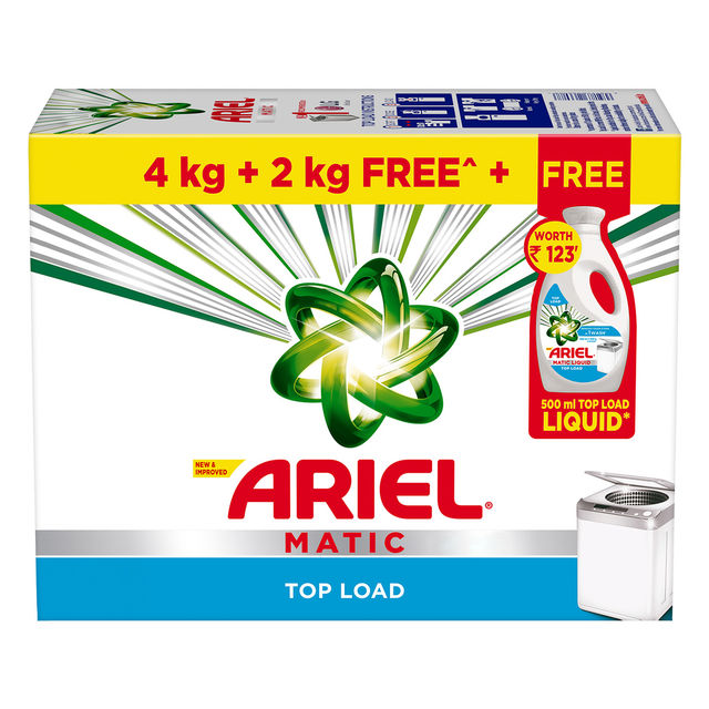 Ariel Matic Top Load Detergent Powder | For Washing Machines