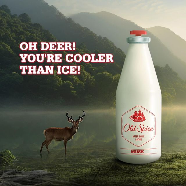 Old Spice Musk After Shave Lotion
