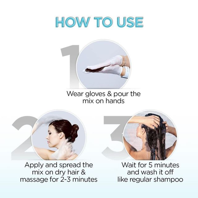 Bblunt Chocolate Dark Brown 5 Minute Shampoo Hair Colour For 100% Grey Coverage