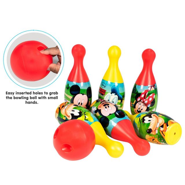 Itoys Bowling Set Box-mickey Mouse (Colour May Vary)