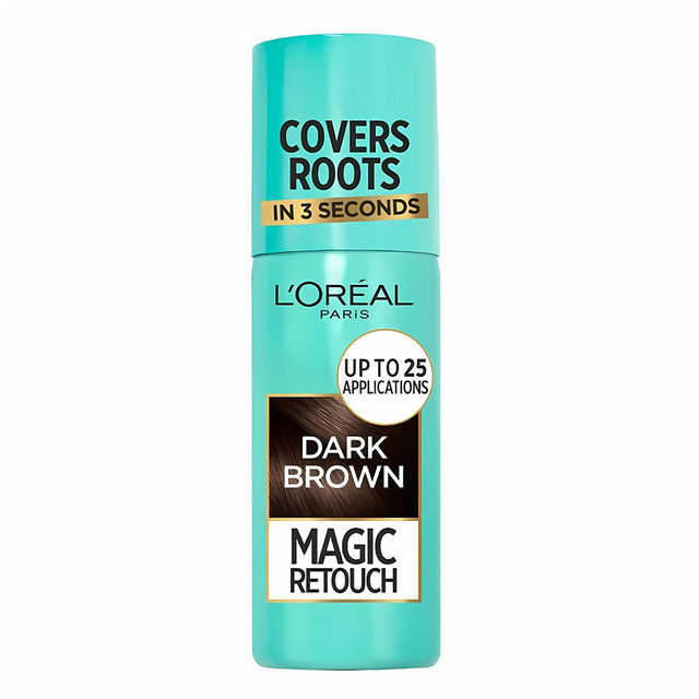 L'Oreal Paris Magic Retouch Root Touch Up Hair Colour Spray, 2 Dark Brown