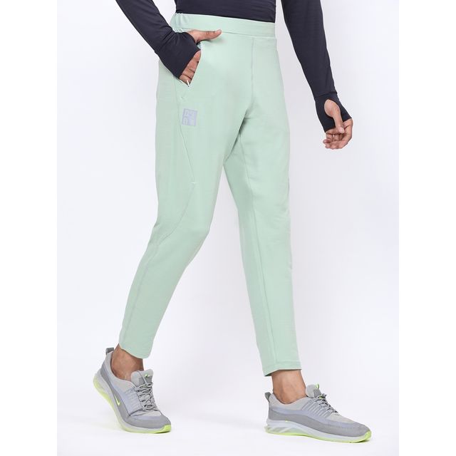 Dida Men's Track Pant Regular Comfortable Stretchable Dry-Fit | Light Green - M