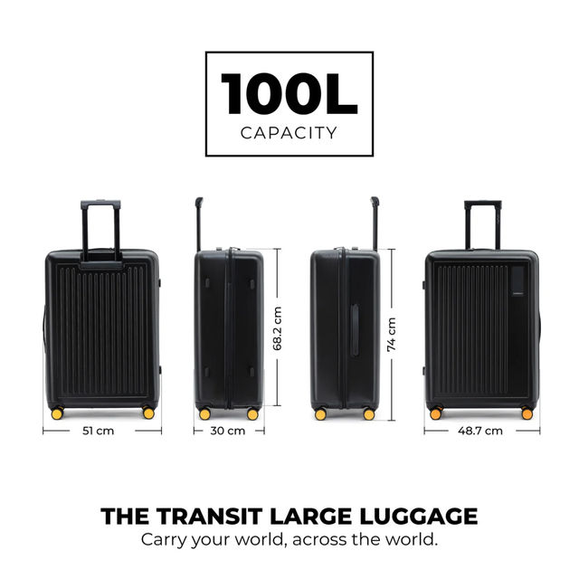 Mokobara Unisex Solid Polycarbonate 40 L Cabin Luggage - Buy at