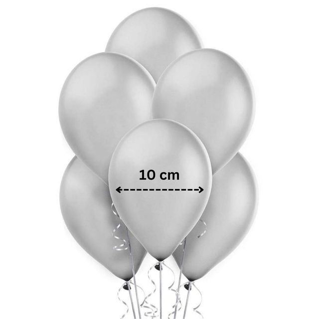 Se7en Balloons - Golden & Silver