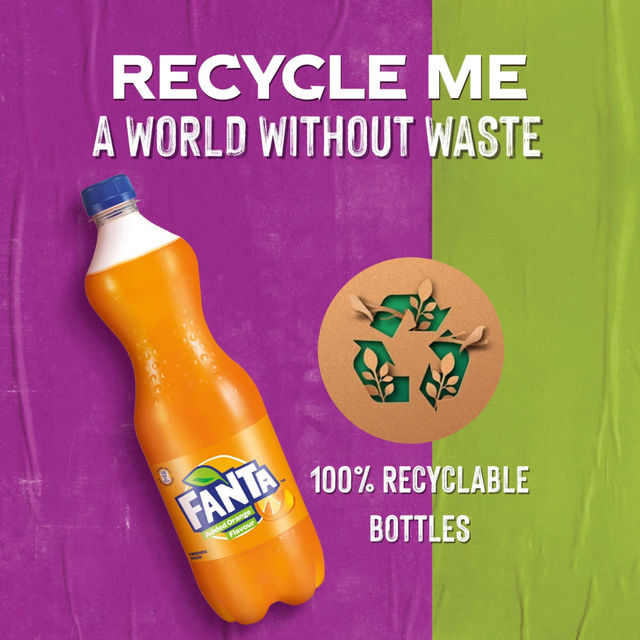 Fanta Orange Flavoured Soft Drink 750 ml Combo