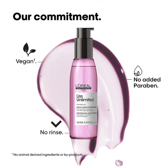 L'Oréal Professionnel Liss Unlimited Leave-In Hair Serum for Frizzy & Unruly Hair