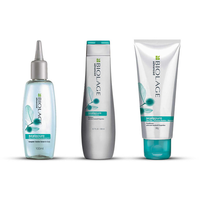 Biolage Scalppure Shampoo (200ml) & Biolage Scalppure Conditioner (98g) & Biolage Scalppure Serum (100ml) Combo