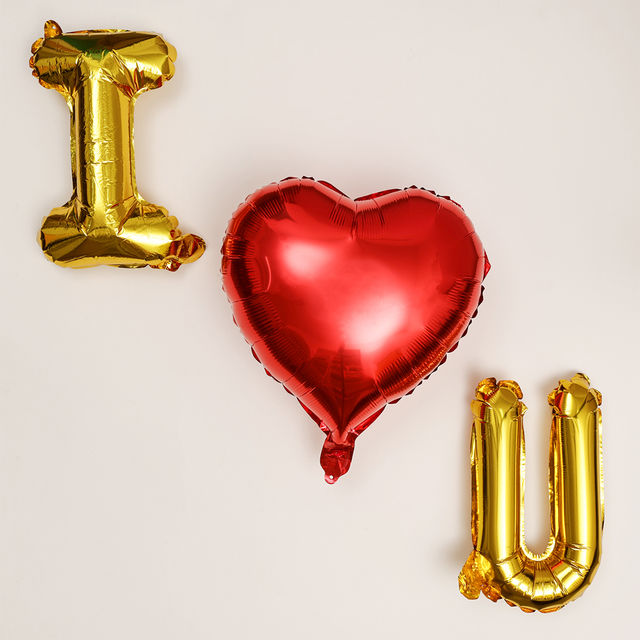 Oye Happy I Love You Balloons | 3 pcs
