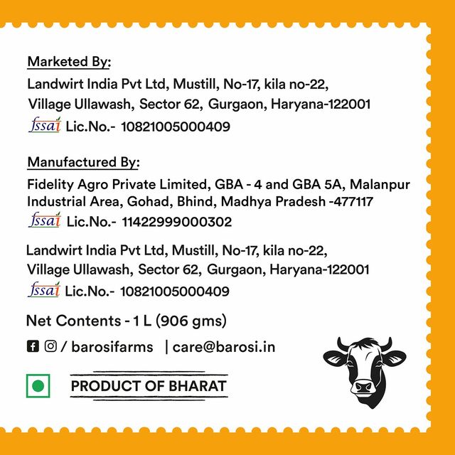 Barosi Cow Ghee