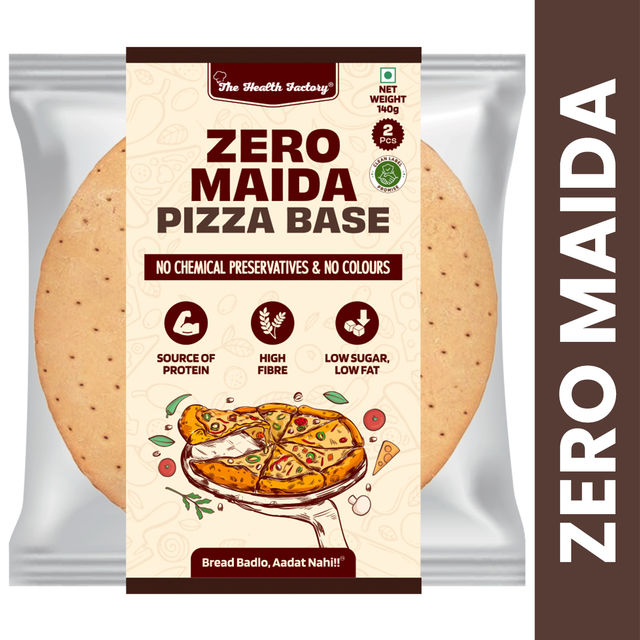 The Health Factory Zero Maida Pizza Base 140 g Combo