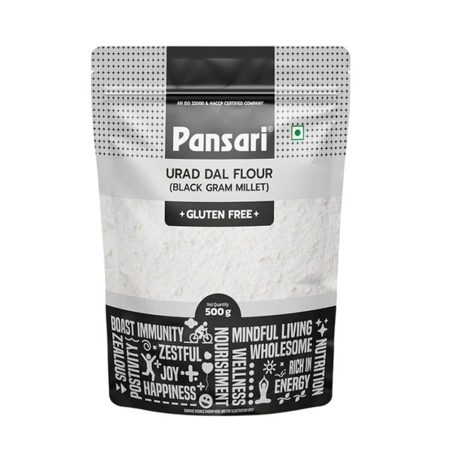 Pansari Urad Dal Atta - Black