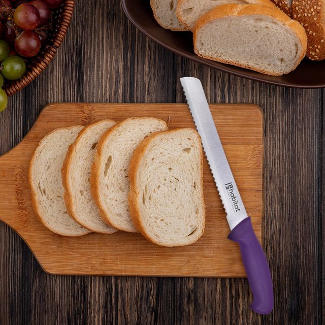 Habitat Professional Bread Knife With Ultra Razor-Sharp Blade with Precise Cutting