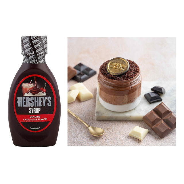 Hershey'S Chocolate Syrup (200g) & Chocolate Mousse (1pc) Combo