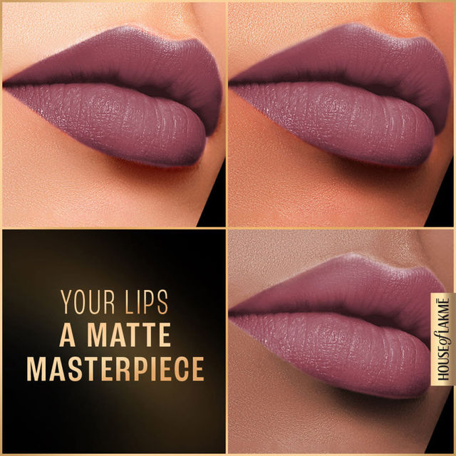 Lakme Forever Matte Liquid Lip, 16hr Lipstick, Lightweight & transferproof - Nude Twist