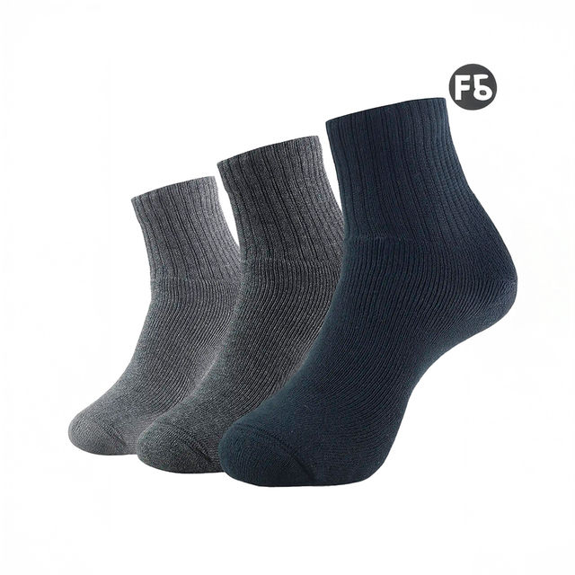 Buy Jockey 7036 Men's Compact Cotton Terry Ankle Length Socks|PO3
