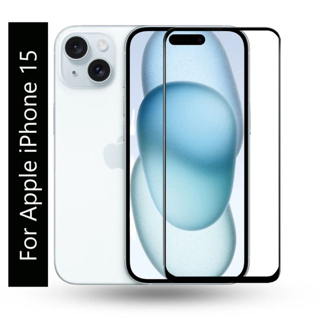 Kwine Case Apple Iphone 15 Tempered Glass Screen Protector