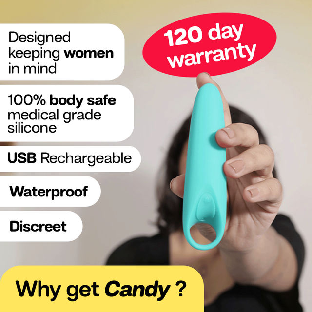 That Sassy Thing Candy Personal Massager For Women - Bubbly Blue