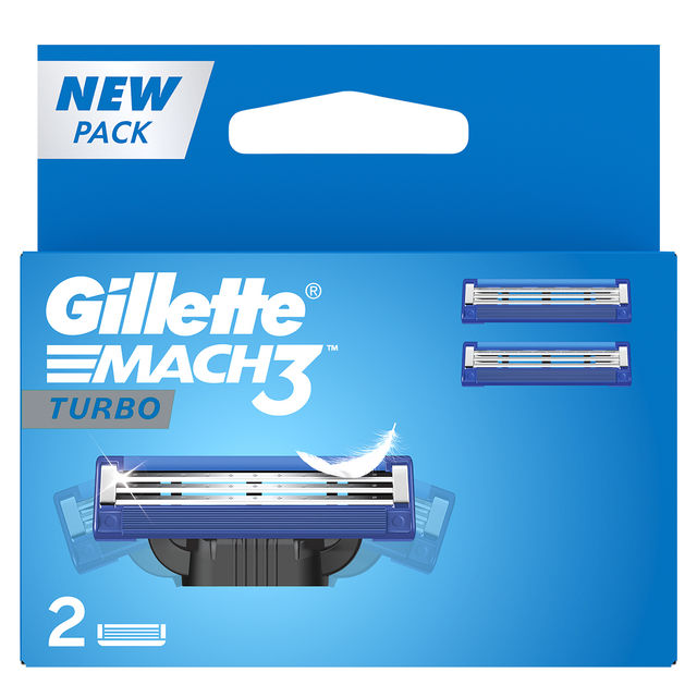 Gillette Mach3 Turbo Shaving Blade Cartridge
