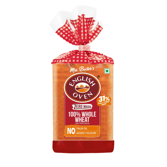English Oven Zero Maida 100% Whole Wheat Bread 400 g Combo
