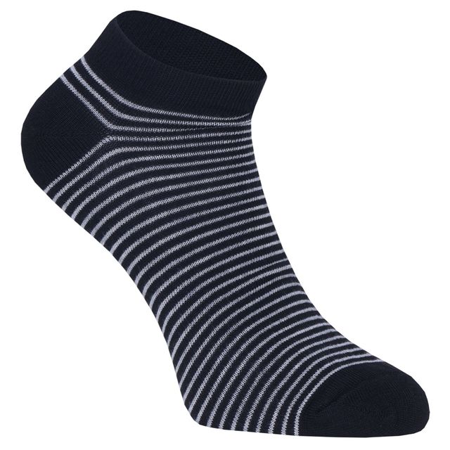 Beyond Unisex Striped Cotton Low Cut Socks | Assorted - Free Size