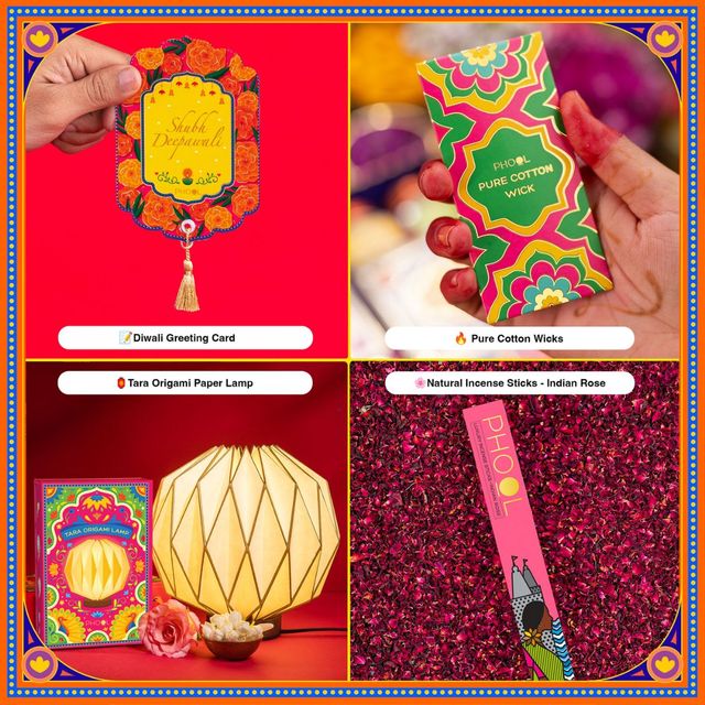 Phool Diwali Nostalgia Collection - 8 Inclusions Diwali Gift Hamper