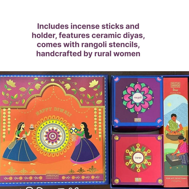 Help Us Green - Divine Diwali Indulgence