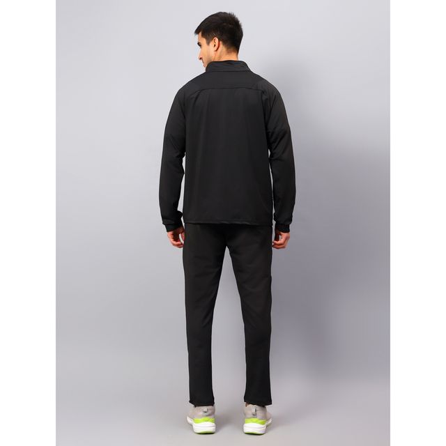 Shiv Naresh Unisex Tracksuit | SNTSW105M | Black - M
