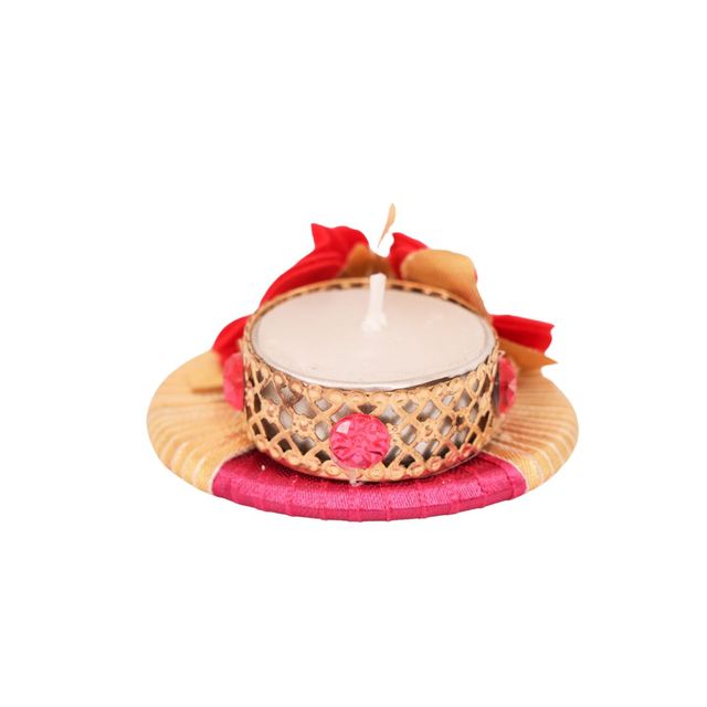 Multiribbon Floating Wax Candles – 2.5 Hour Burn Time
