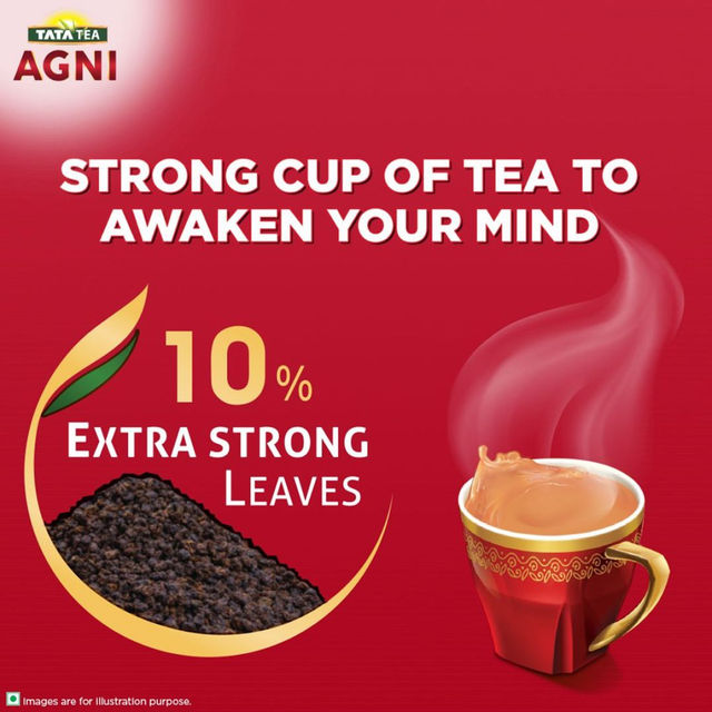 Tata Tea Agni Strong Leaf 10% Extra Strong Black Tea