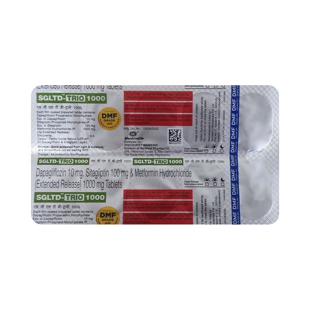 Sgltd-Trio 1000 Tablets ER