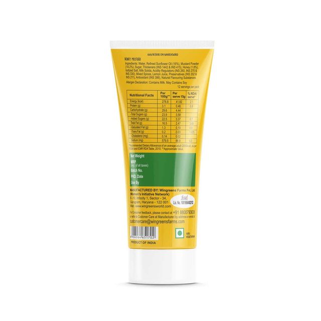Wingreens Farms honey-mustard-sauce