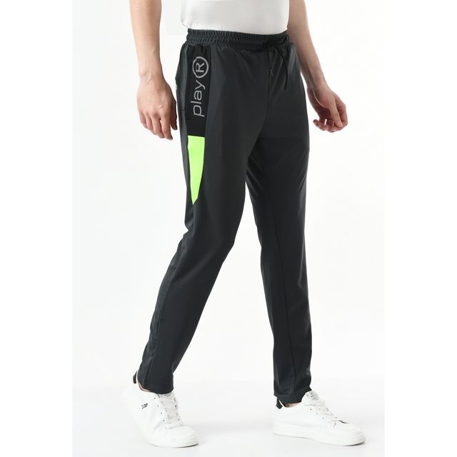PlayR Men's Running Accu-Run Lower 92% Polyester 8% Spandex | Grey - S