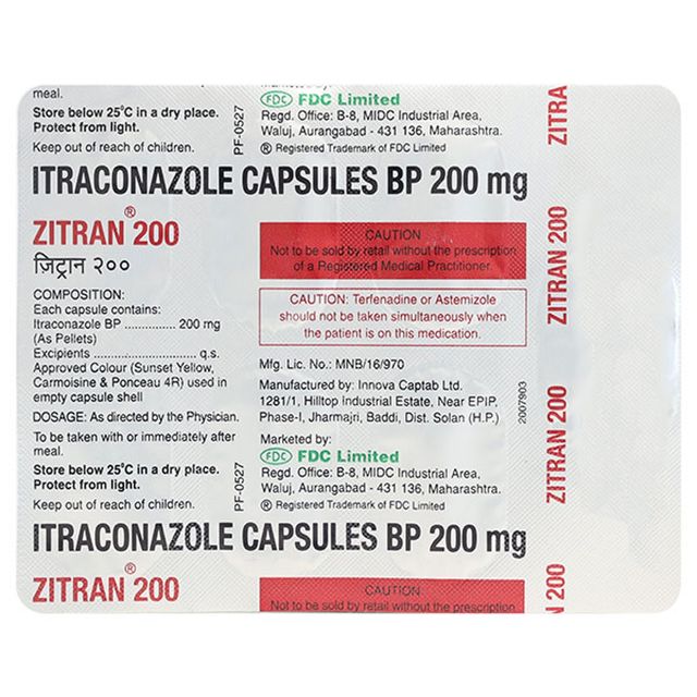 Zitran 200 Capsule