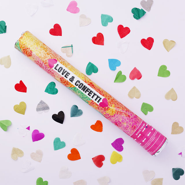 Oye Happy Heart Confetti Popper