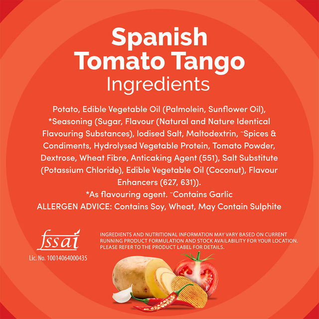 Lay's Spanish Tomato Tango Potato Chips 82 g Combo