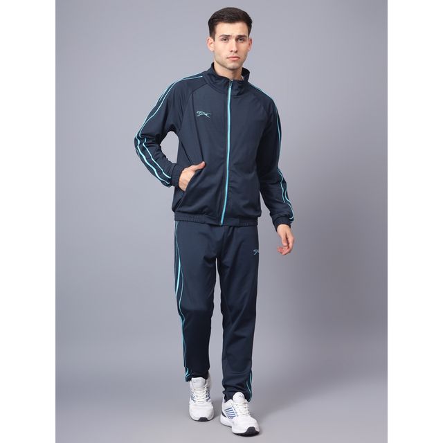 Shiv Naresh Unisex Tracksuit | SNTSW106M | Navy - M