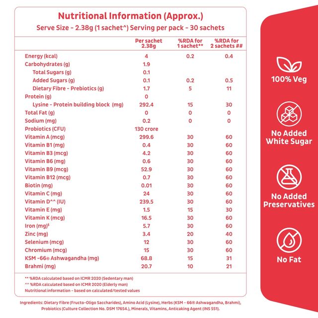 Good Monk Healthy 50+ Nutrition Mix