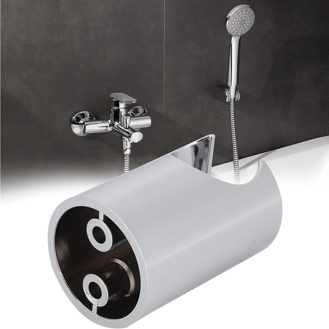 Agmeco C.P. ABS Wall Bracket for Telephonic Shower - Durable | Adjustable & Easy Installation