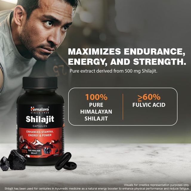 Himalaya Shilajit Capsules 60'S India