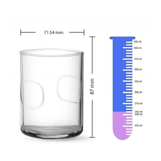 Ocean Unity Juice Glass (255Ml, 6Pcs)