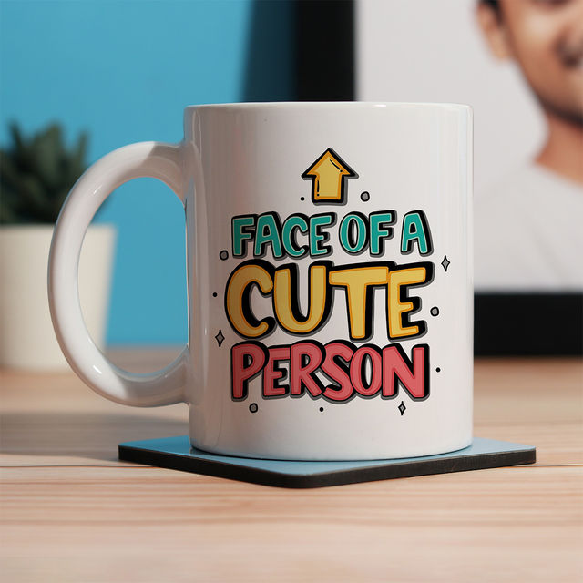 Oye Happy Cute Person Mug