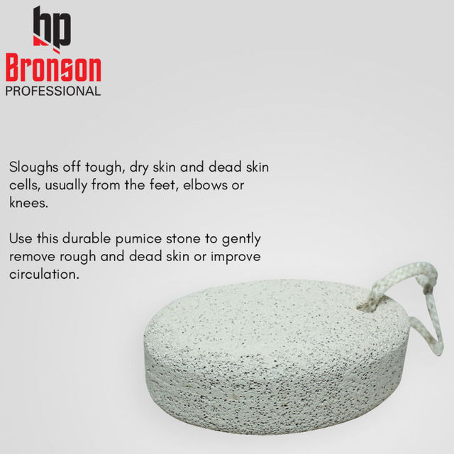 Bronson Professional Pumice Stone Big Size (Color May Vary)