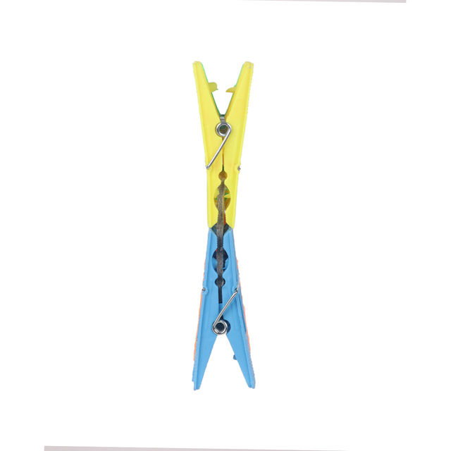 Jatin Civic Plastic Cloth Hanging Clips Set of 12 pcs | Assorted 12 pc Combo