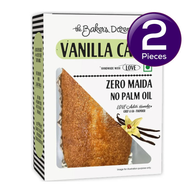 The Baker's Dozen Vanilla Cake 150 g X 2 Combo