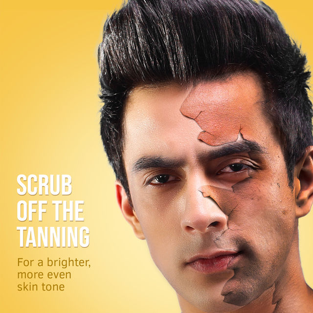 Ustraa Total De Tan Kit (Face Scrub De-tan -100g & De-Tan Face Cream -50g)
