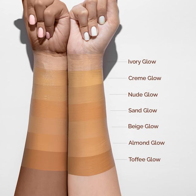 Mamaearth Glow Serum Foundation With Vitamin C & Turmeric For 12Hour Long Stay 01 Ivory Glow