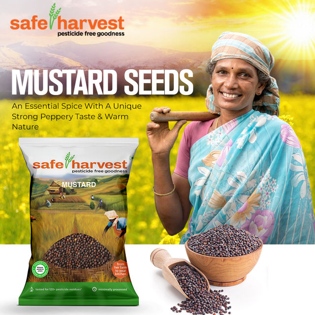 Safe Harvest Pesticide-Free Mustard