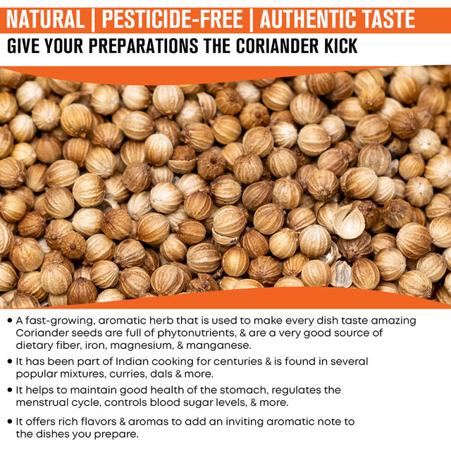 Safe Harvest Pesticide-Free Coriander Seeds