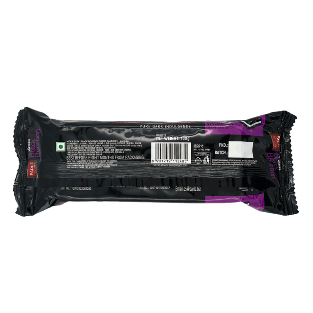 Parle Hide & Seek - Black Bourbon Vanilla Biscuits