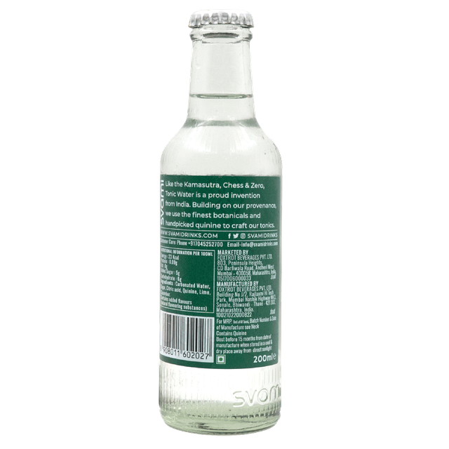 Svami Cucumber Tonic Water